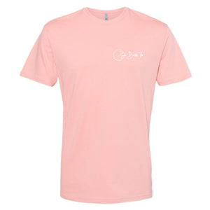Pink-She Builds Too T-shirt