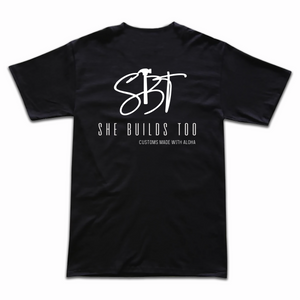 "She Builds Too Hawai'i" Logo T-shirt